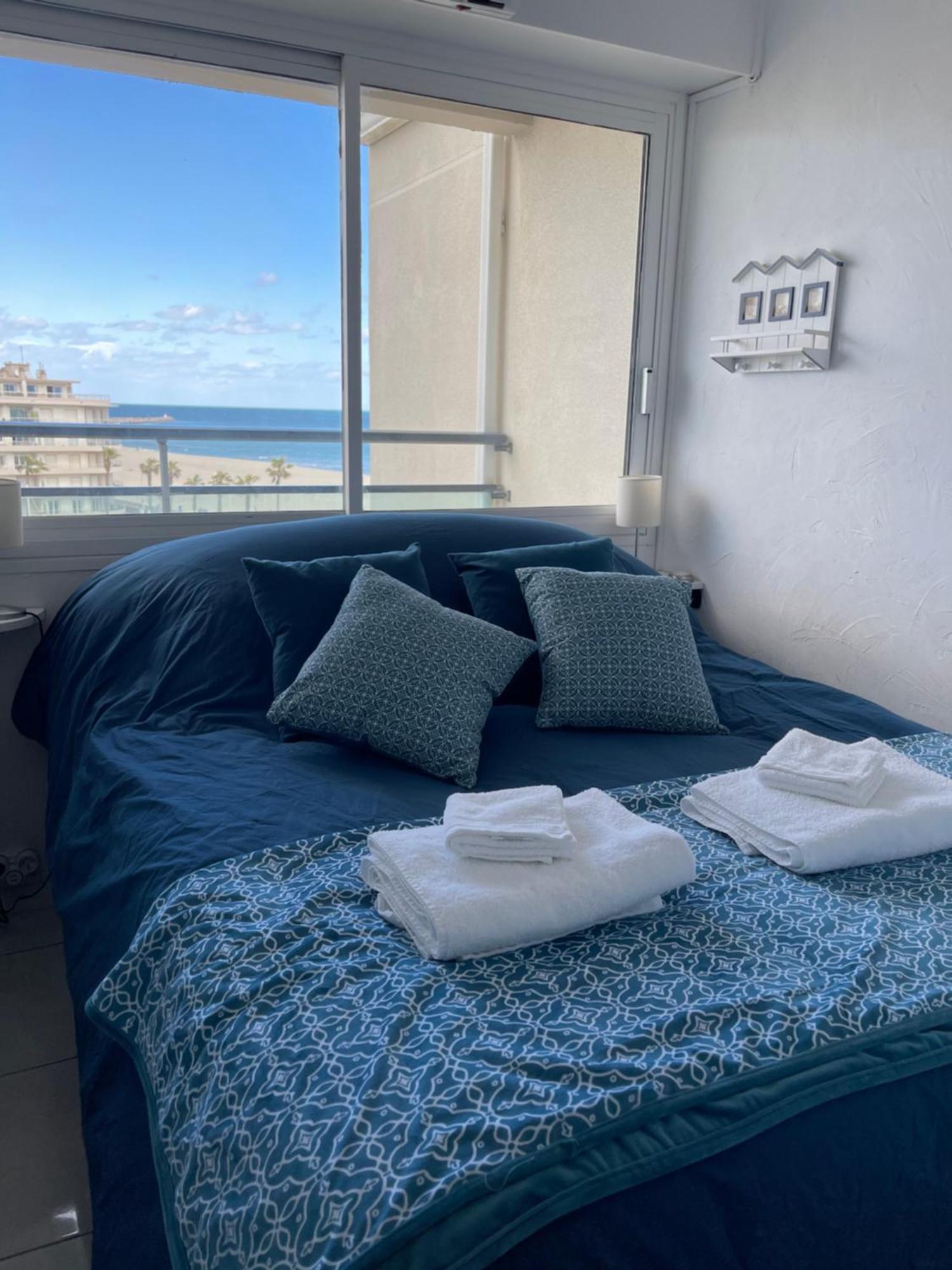 T2 Vue Mer Canet Plage - Le Petit Paradis エクステリア 写真