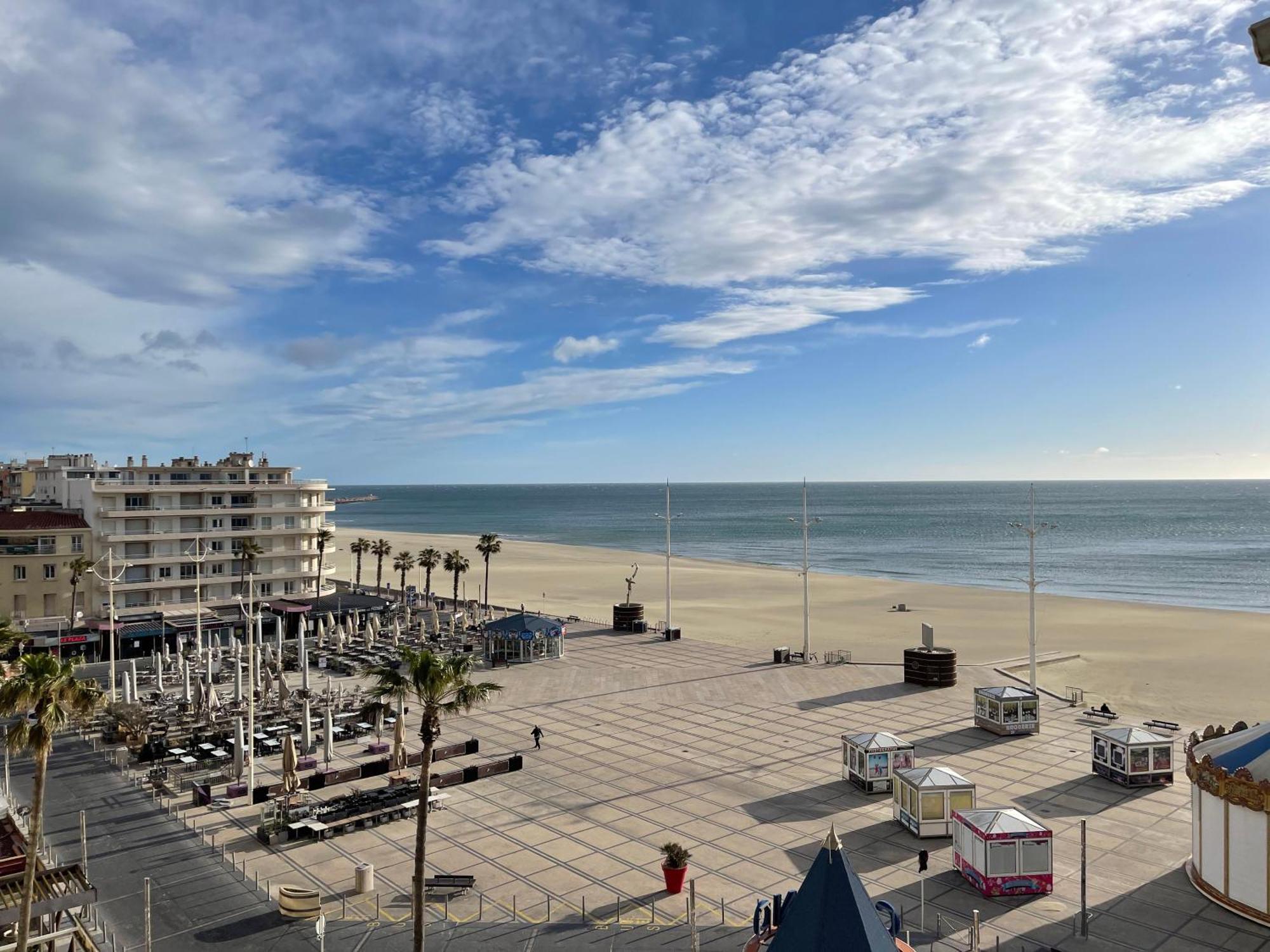 T2 Vue Mer Canet Plage - Le Petit Paradis エクステリア 写真
